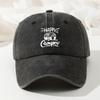 Fashionable Hats Men's Baseball Caps Retro Washed Casual Baseball Caps Adjustable Outdoor Men's and Women's Baseball Caps