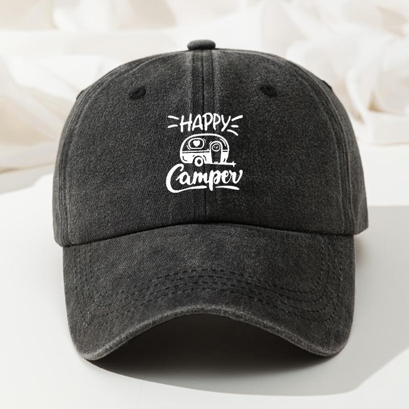 Fashionable Hats Men's Baseball Caps Retro Washed Casual Baseball Caps Adjustable Outdoor Men's and Women's Baseball Caps