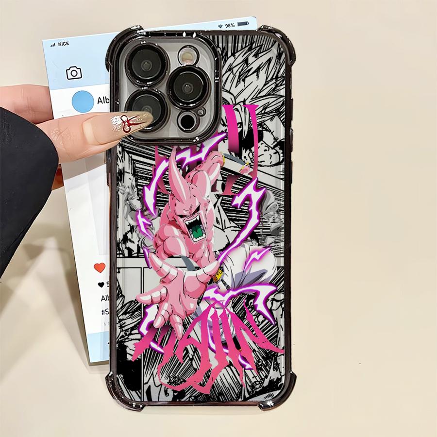 Dragon Bll Majin Buu Fodral för Apple iPhone 17 Pro Max 14 15 16e 16 Pro Air 13 11 12 Plus