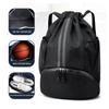 Basketball Bag Swimming Bag Dry Wet Separation Women's Storage Bag Sports Backpack Training and Fitness Drawstring Backpack