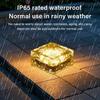 Solar Glass Brick Light Solar Ice Cube LED Light Crystal Brick Stone Lamp Garden Courtyard Pathway Patio Pool Christmas Decorative Festive