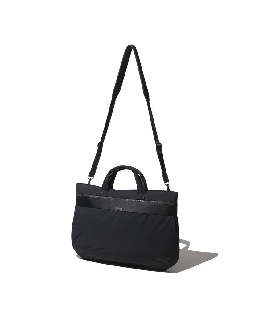Customellow Black Nylon Tote Bag_Cabax25102Bkx
