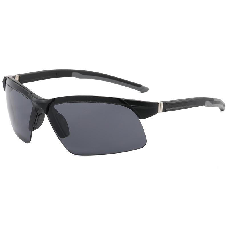 Cross Border New Sports Sunglasses Men Outdoor Hiking Cycling Glasses Frame Driver's Driving Wholesale