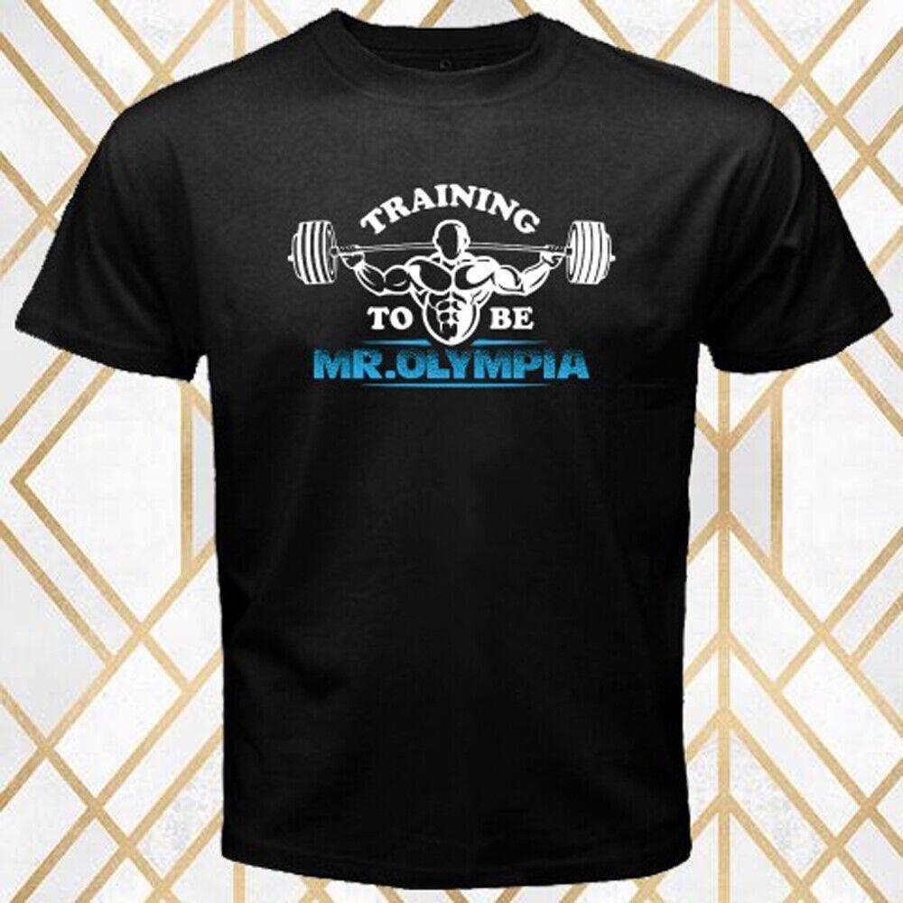 Черная футболка унисекс с логотипом Training Be Mr Olympia Gym Sports S чёрный