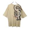 Santa Fe Made In Japan Back Print Short Sleeve T-shirt 48 Beige Men's Used