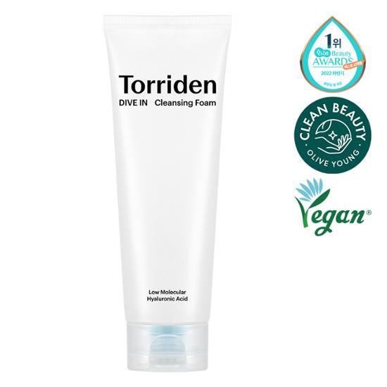 TORRIDEN Dive-in Low Molecular Hyaluronic Acid Cleansing Foam 150ml