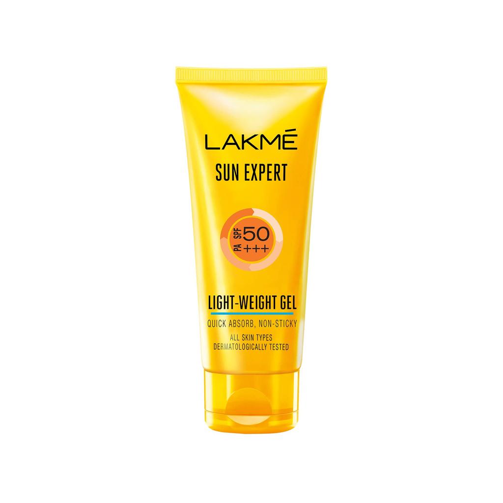 LAKMÉ Sun Expert Spf 50 Pa+++ Ultra Matte Gel Sunscreen for All Skin Type, Blocks Upto 97% Harmful Sunrays, 100 G & Peach Milk Lotion Moisturizer