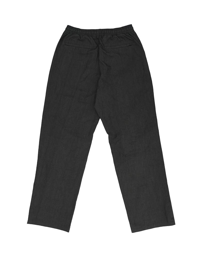THEMUSEUMVISITOR Heart Metal Nylon Pants (Black)