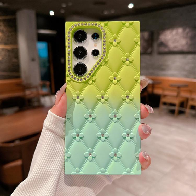 Geeignet für Samsung S25 Ultra Handyhülle Kleine Duftende Diamant-Blumen-Spray Neue S24FE Schutzhülle