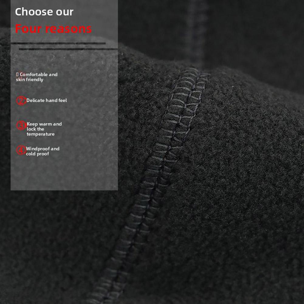 Warm Beanie Winter Cap Army Hat Soft Men Women Ski Cycling Skin-Friendly Anti-Static Hiking Thermal Fleece Running Windproof