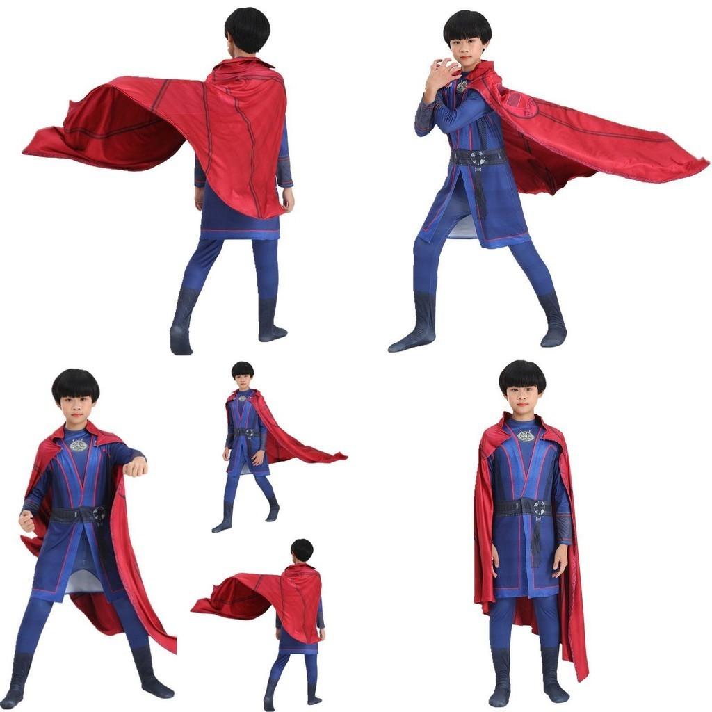 Çocuklar ve Yetişkinler İçin Doctor Strange Cosplay Kostümü