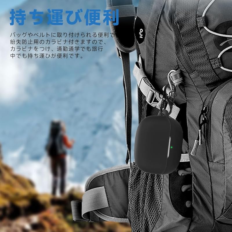 For Xiaomi buds 5 pro case [HVUYAL] Equipped with a hook to prevent loss lightweight Scratch prevention dustproof Hard to get hurt Soft silica gel