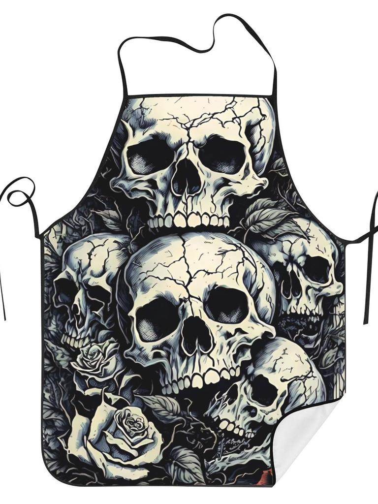 Gothic Art Apron Cook for Man Woman Printed2D Print Design