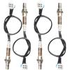 4PCS Oxygen O2 Sensor for 2003 2004 2005 Chevrolet Chevy Tahoe 5.3L; 2003-2005 GMC Sierra 1500 5.3L Upstream + Downstream Replace Number 12611127