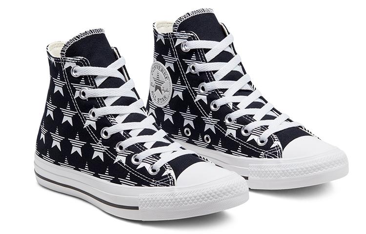 Converse Chuck Taylor All Star 'Black White Stars' 168808C