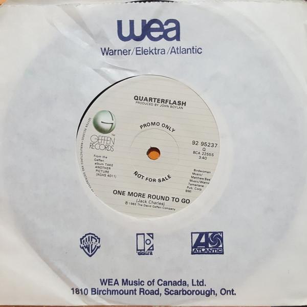 

7inch Record QUARTERFLASH Take Another Picture One More Rou 9295237 Geffen Records 1983 Canada Rock Used