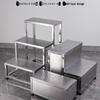 Medical Stainless Steel Step Stool
