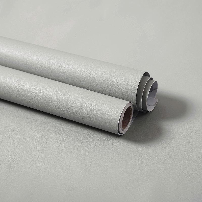 Waterpoof Matte Wallpaper White Grey Black Vinyl Self-Adhesive Stickers for Wall Furniture Livingroom Contact Paper Home Decor