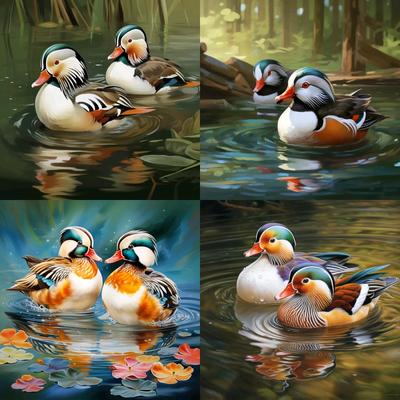 5d Diamant Malerei Mandarin Ente Kreuz Stich Stickerei Komplette Kit Tier Diamant Mosaik Hause Dekoration Objekte
