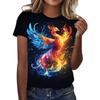 Women's Casual Short Sleeve Fashion Printed Top Loose T-Shirts Women’s