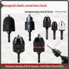 Hex Shank Drill Chuck Adapter for Electric & Pneumatic Screwdrivers