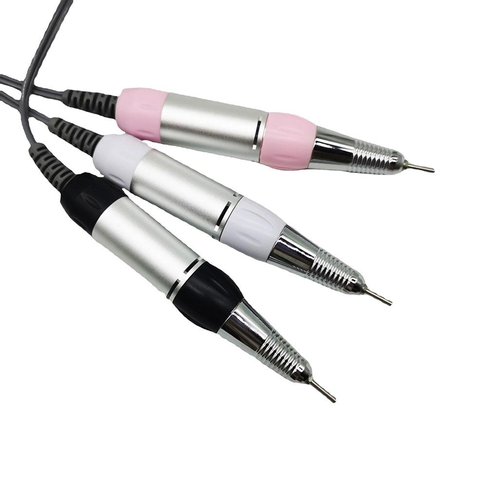 35000 U/min Elektrische Nagelfräser Maschine Nagelkunst Maschine Stift Edelstahl Fräser Griff Geeignet für Maniküre Bohrer und Zubehör Pediküre Feile