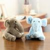 Polyester Elephant Keyring Soft Fluffy Stuffed Keychain Cute Cartoon Cloth Material Animal Bag Pendant Purse Decoration