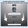 Quick Cat6 250MHz IP68 Level Shielded RJ45 Coupler M23 RJ45 Cat6 Connector For Outdoor Cameras And Electronic Equipment