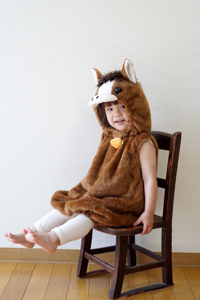 Clearstone Marshmallow Baby Cosplay New Marshmallow Horse Baby 80cm Brown Year's