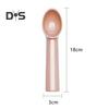 1 Set Food Grade Ice Cream Scoop Cold Resistant Plastic Watermelon Fruit Ball Spoon Dessert Scoop