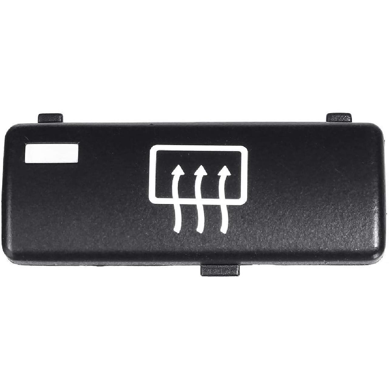 

Car Replacement Climate Control Panel Air Rear Demist Defrost Button Key Caps Switch/Fit for 5 Series E39 X5 E53 M5 Car Accessories чёрный