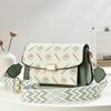 Texture temperament shoulder bag new printed versatile messenger bag commuter casual women's bag