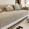 Chenille Textures Sofa Cover Towel Solid Color Living Room Sofa Cushion Non-Slip Couch Cushion Armrest Backrest Cover Home Decor