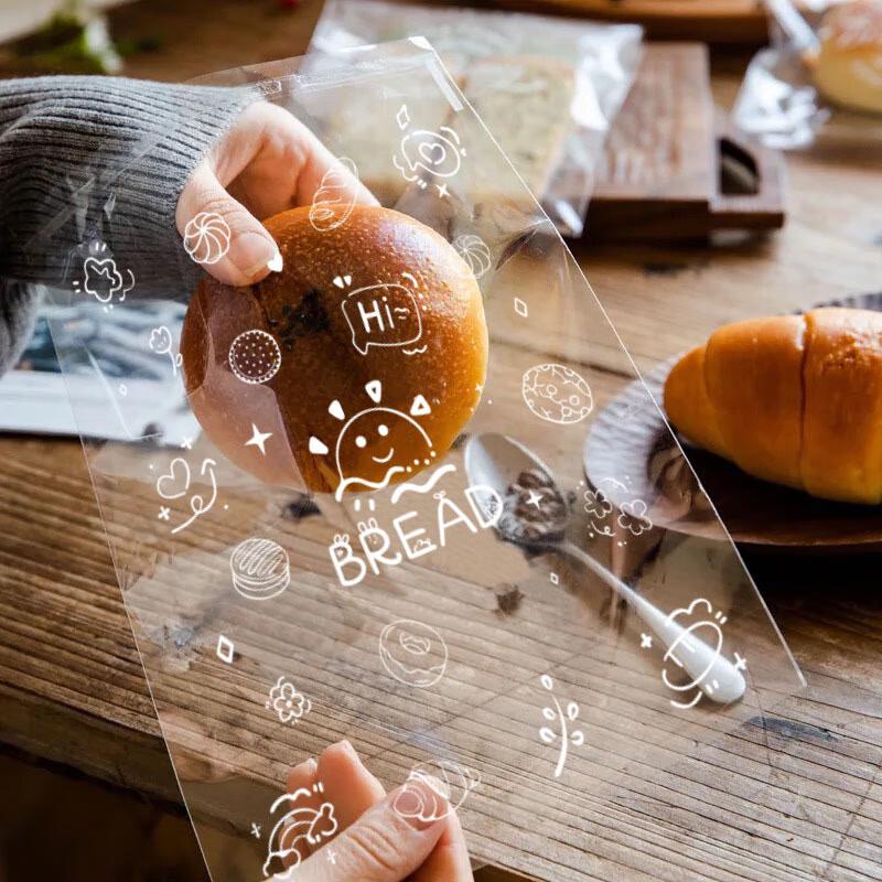 WS Transparent Self-Sealing Baking & Snack Bags