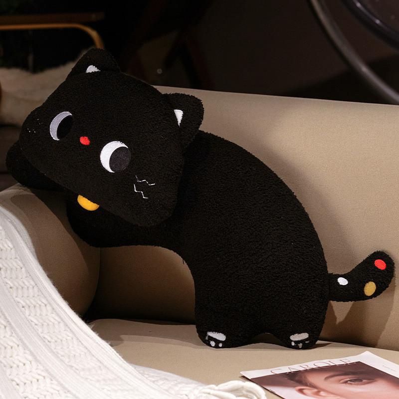 Cartoon Cute Cat Plush Toy Ideal Sleep Companion Girls Students Gift Birthday