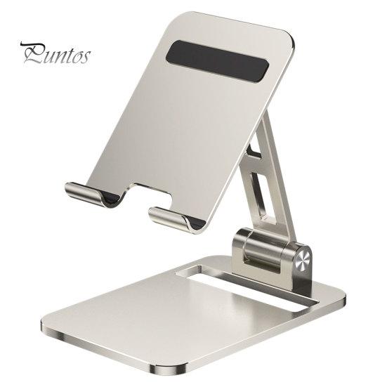 Táblagép állvány univerzális összecsukható, csúszásmentes szögben állítható támaszték alumínium ötvözet asztali táblagéptartó telefontartó élő közvetítéshez