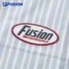 FILA FUSION Couple Casual Woven Short Sleeve Shirt