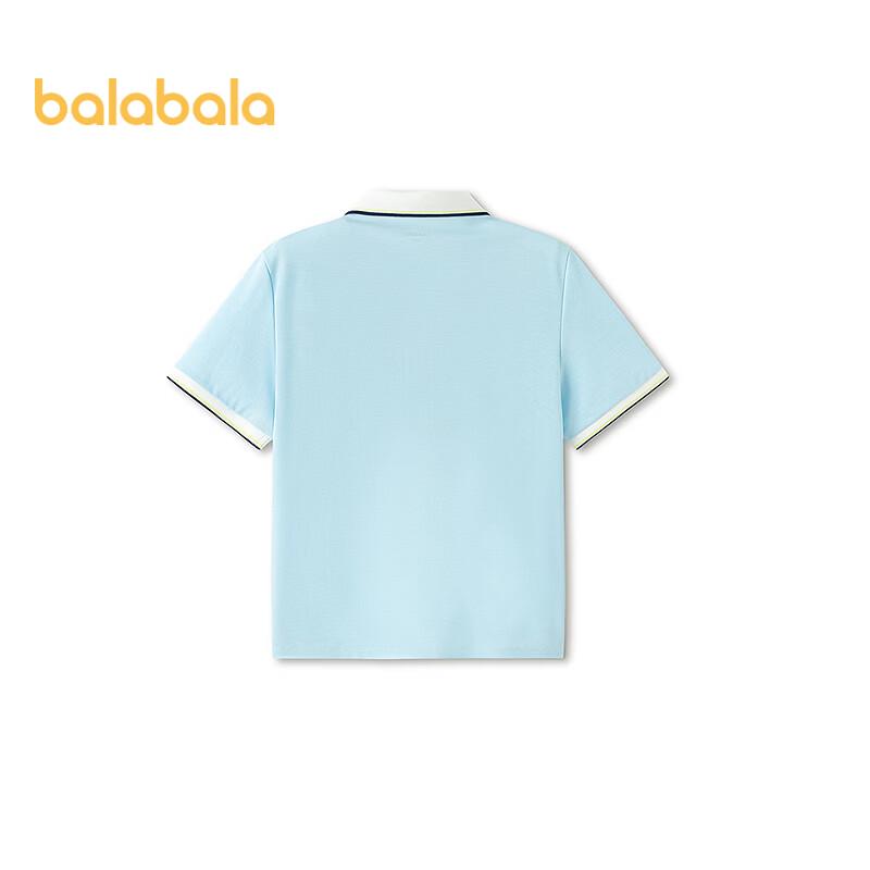 Balabala Boys' Summer Short Sleeve POLO T-shirt