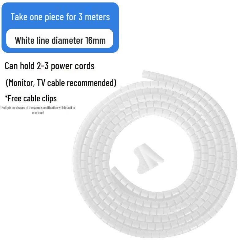 PE Cable Management Sleeve: Durable, Anti-Bite, Insulated Organizer for Wiring and Protection