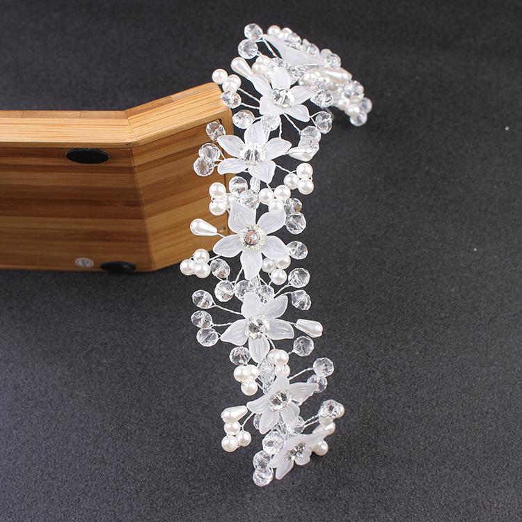 Wedding Bride Headgear Handmade Floral Ornaments Wedding Hair Accessories Corolla Accessories