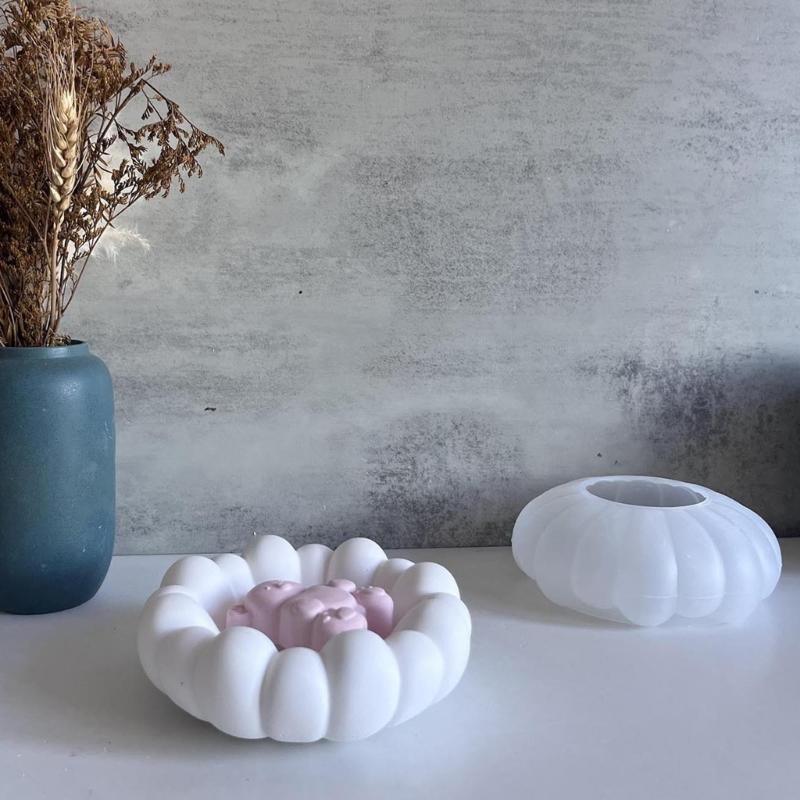 Creative Silicone Tray Mold Epoxy Cloud Shaped Storage Plate Mould Stylish Coaster Mold for Crafting Enthusiasts