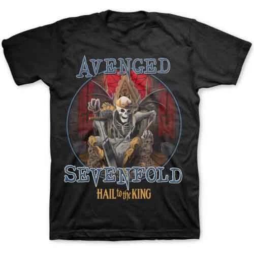Avenged Sevenfold Men s Deadly Rule Short Sleeve T-Shirt, Black, Small S