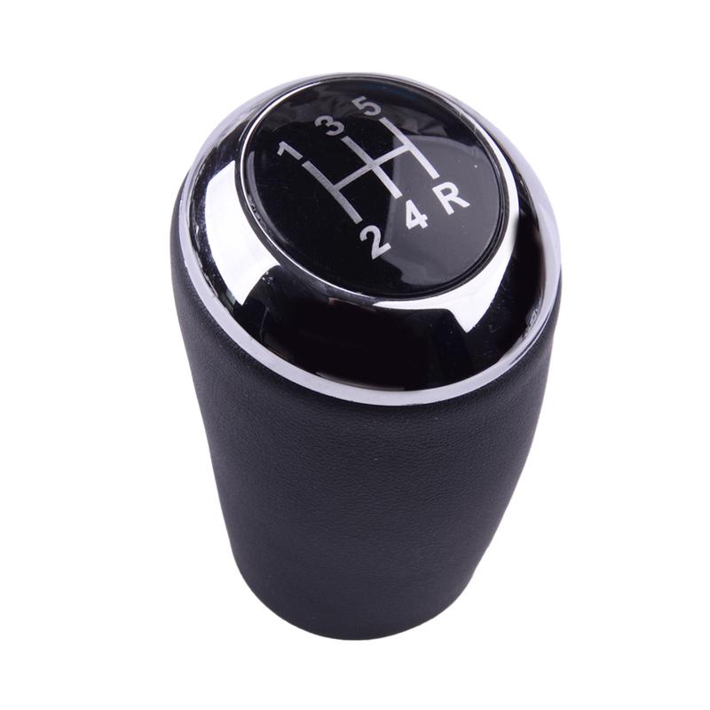 DL4146030 Car 5 Speed Gear Shift Knob Shifter Lever Head Manual Transmission Fit for Mazda 2 DE MK2 2007-2011 2012 2013 2014