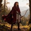 Renaissance Cloak Costume With Ethnic Style For Cosplay Parties And Fantasy Role Play