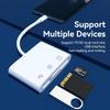 USB Type C Card Reader To SD TF USB Connection Smart Memory Card Reader Adapter For Macbook Cell Phone Samsung Huawei Samsung
