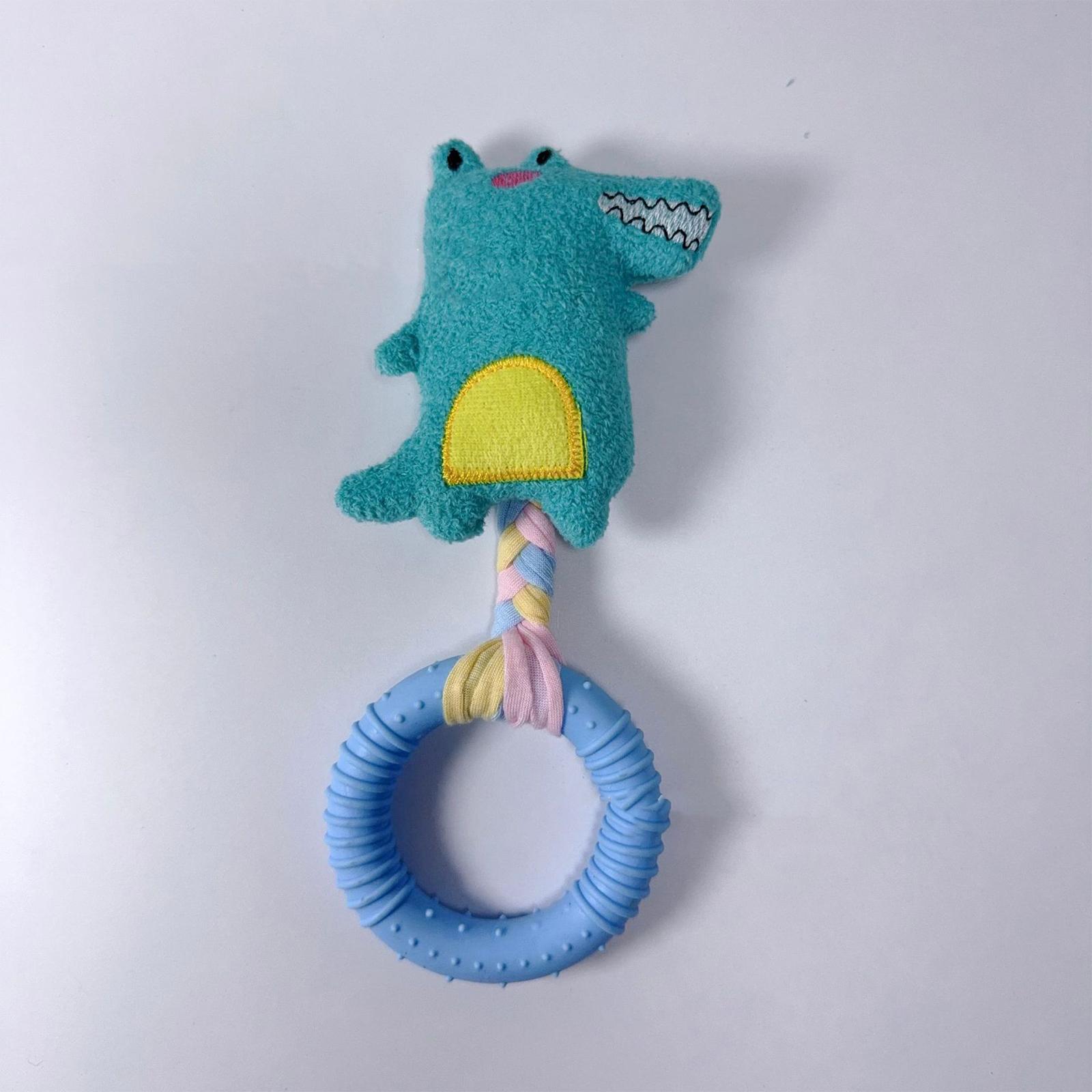 

Pet Dog Making Sounds Rubber Toy Grind Teeth Toy One Size