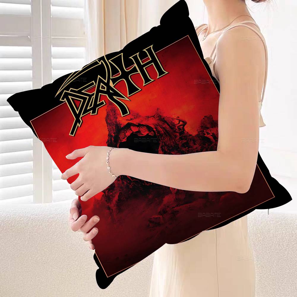 D-Deaths Mental Rock Band Pillow Anime Pillow Sofa Bed Head Pillow Cover Cushion Cover 45X45 Cm Fashion