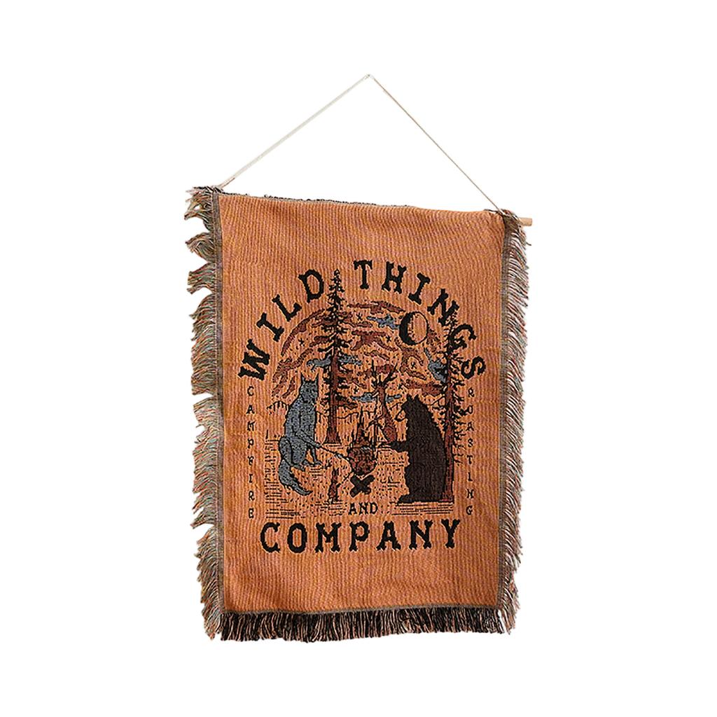 Camping Wall Tapestry – Room And Bedroom Decorative Cloth For Cozy Home And Outdoor Setup