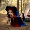 1pc Descendants The Rise of Red2 Theme Blanket - Digital Print, Polyester, Cozy for All Seasons, Perfect for Outdoor, Camping, and Travel