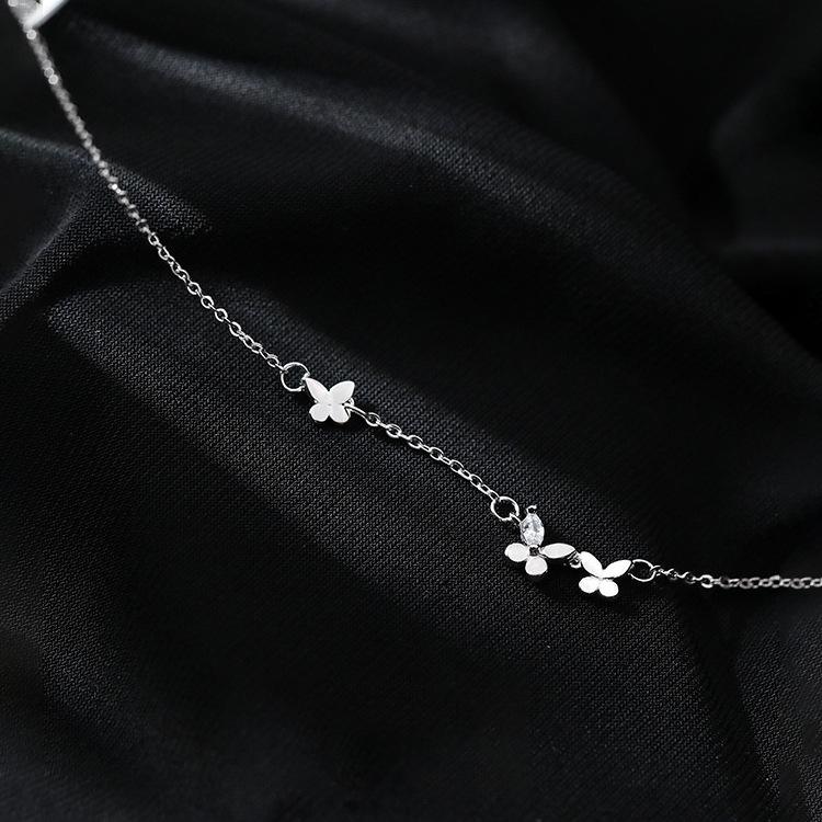 

Позолоченный браслет-бабочка из стерлингового серебра 925 пробы в стиле Мори – Нишевый дизайн, Сладкий и Свежий. 925 Silver